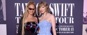 Taylor Swift Reacts to Beyoncé Attending ‘The Eras Tour’ Concert Film Premiere at the Grove: “Tonight Was Like an Actual Fairytale”