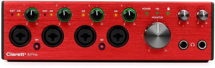 Focusrite Clarett+ 8Pre