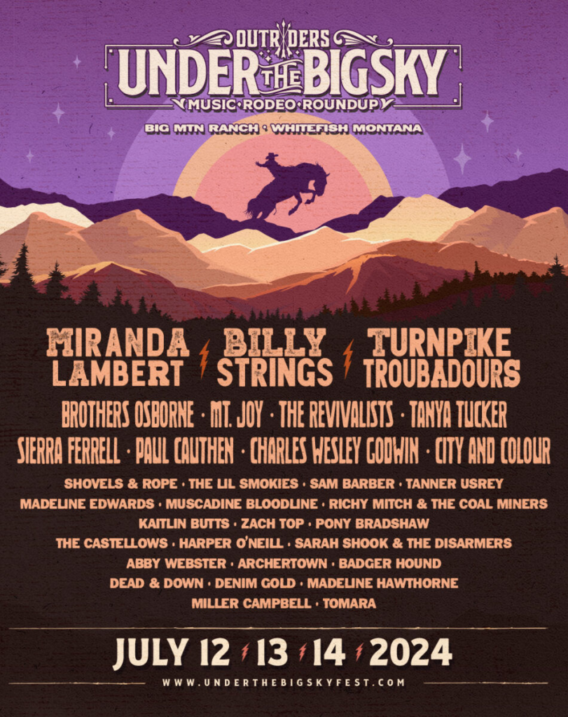 Under the Big Sky 2024 lineup