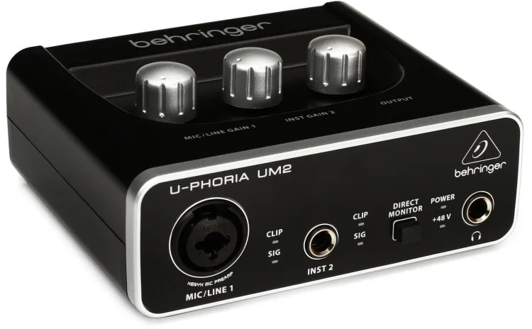 Behringer U-Phoria UMC202HD Review - American Songwriter