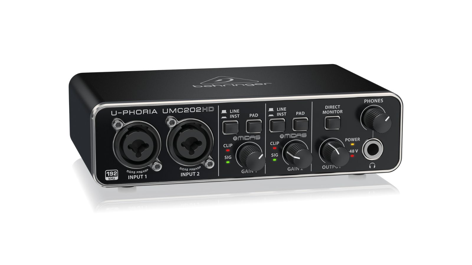 Behringer U-Phoria UMC202HD Review - American Songwriter