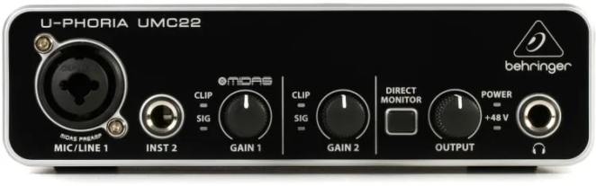 Behringer U-Phoria UMC22