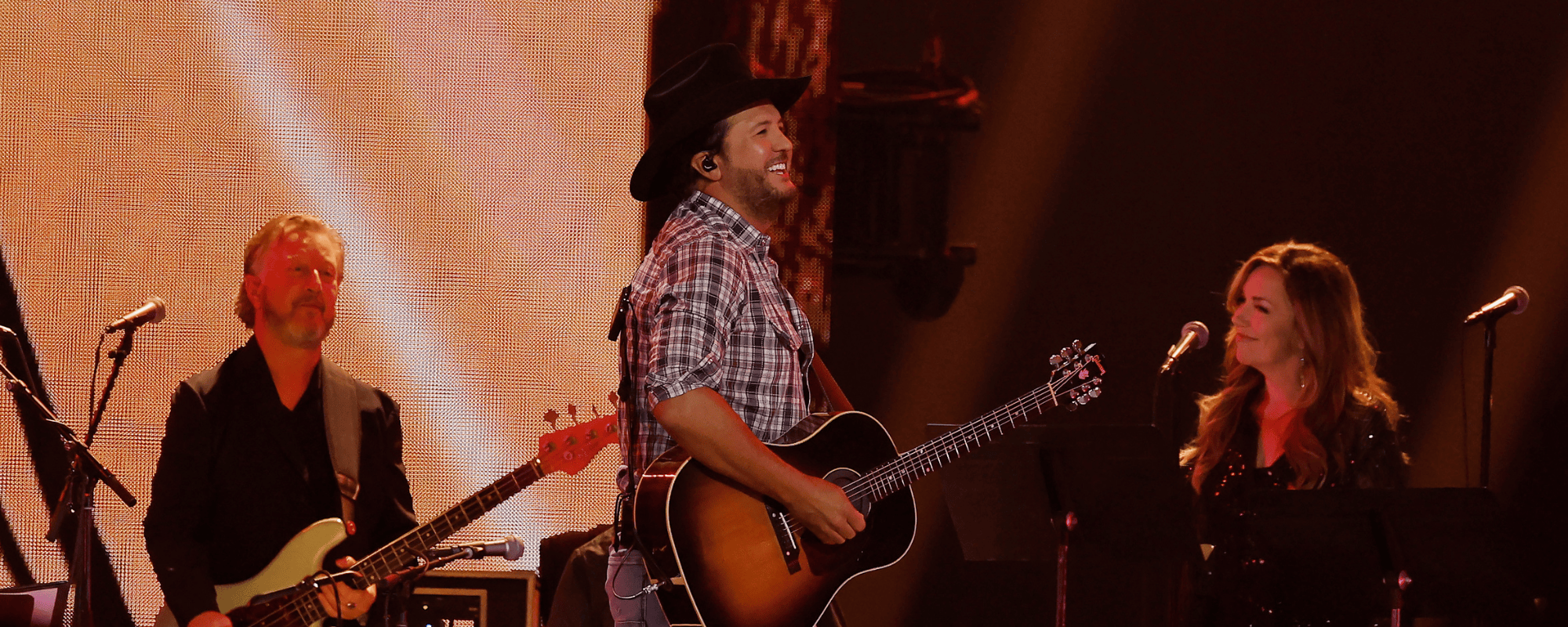Exclusive: Luke Bryan Honors His Sister and Toby Keith During All-Star ...