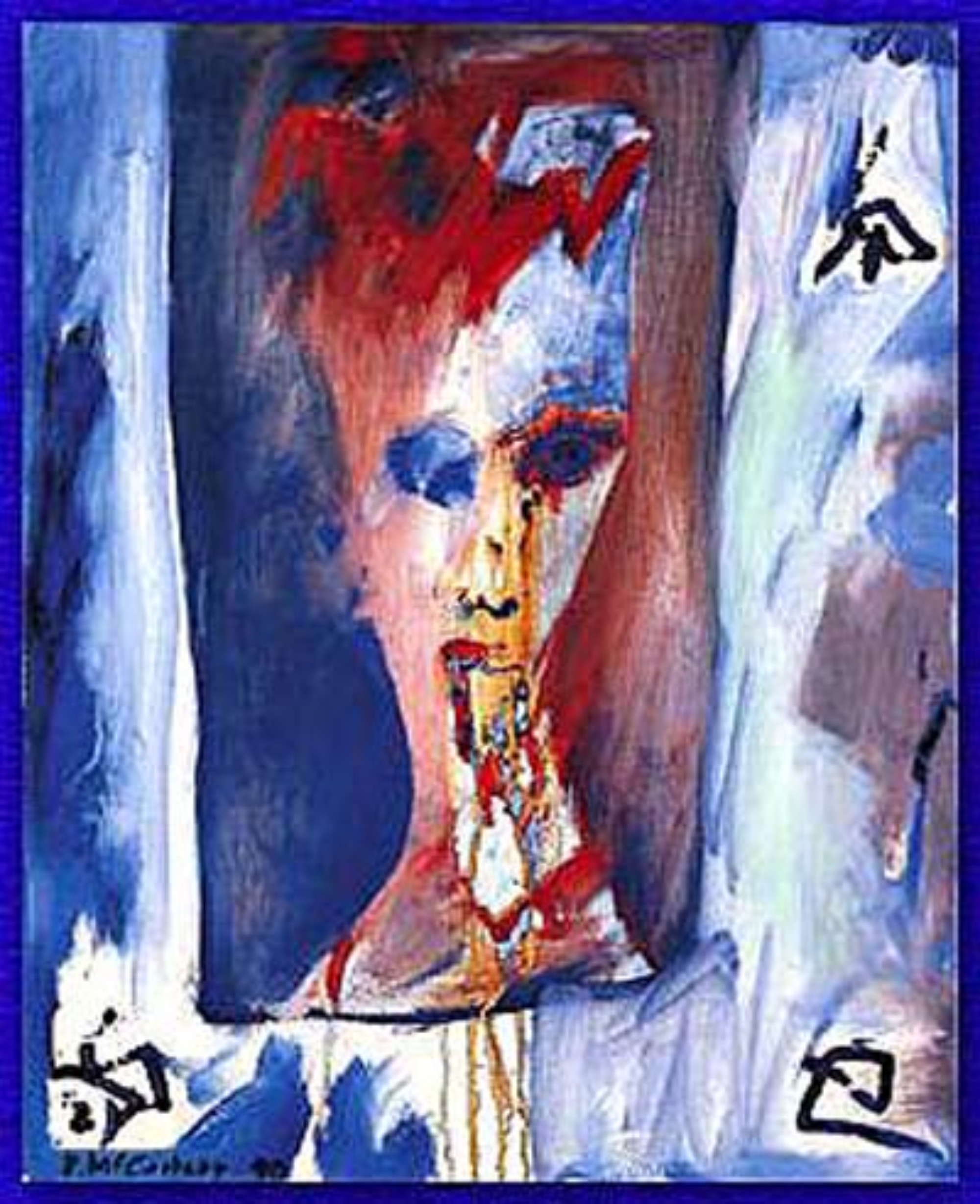 On This Day in 1999, Paul McCartney's Paintings Are Displayed