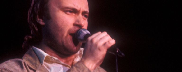 Phil Collins performing