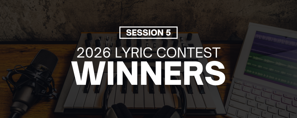 Session Five 2026 Lyric Contest Winners