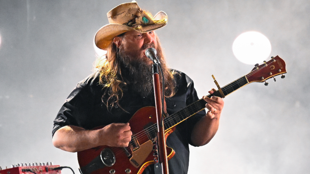 Chris Stapleton Wrote a New Song During a Rain Delay—Then Played It Live for Fans Who Never Left Chris Stapleton Wrote a New Song During a Rain Delay—Then Played It Live for Fans Who Never Left