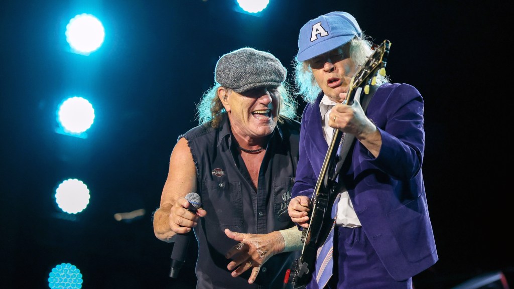 AC/DC Frontman Nearly Hit on Stage After Set Piece Malfunctions During Las Vegas Show